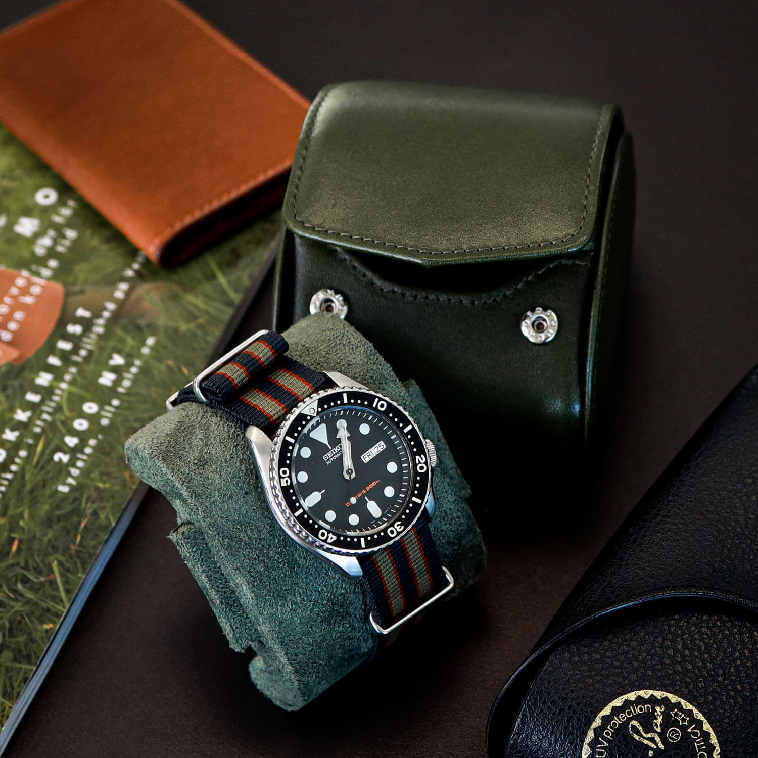 Nordform Grail Watch Roll with Seiko Watch