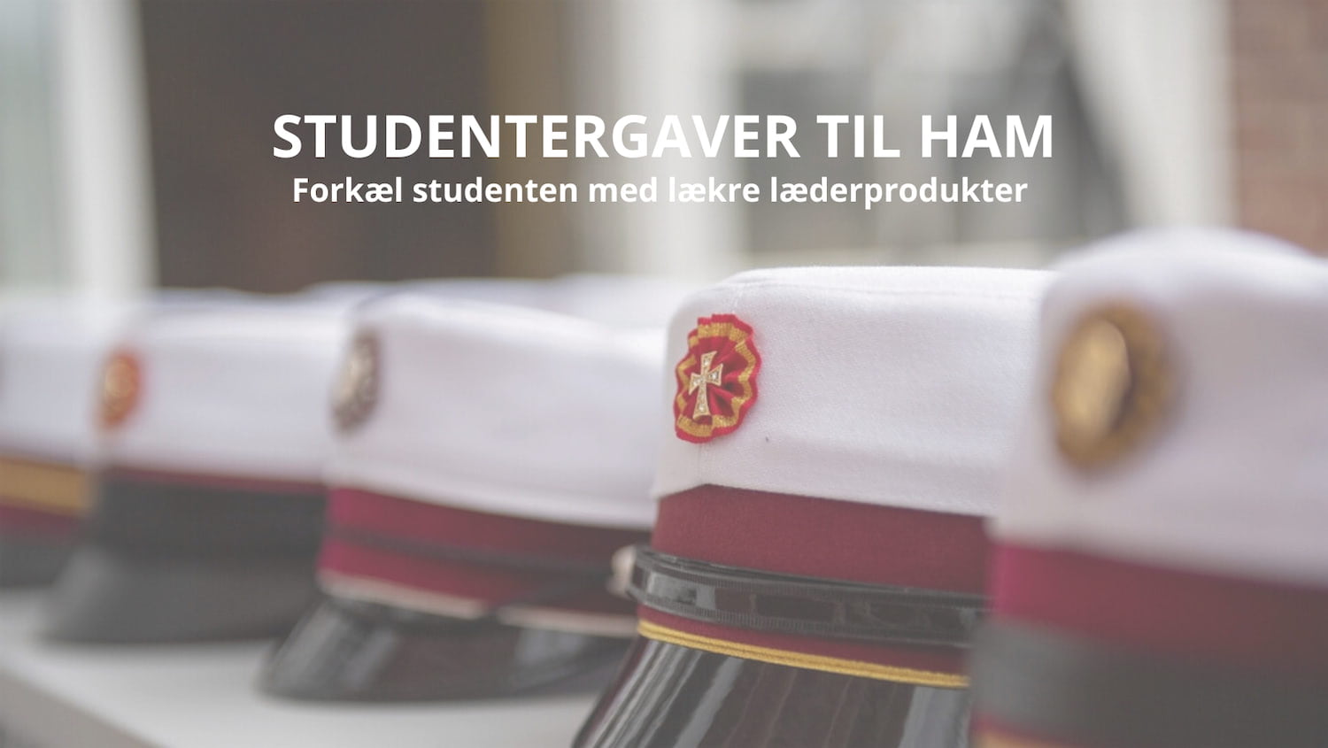 Studentergave til ham