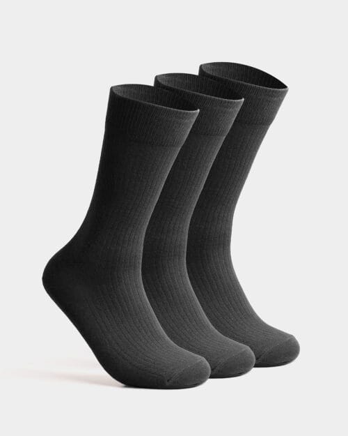 3-Pack Dress Strømper - 38-42, Grå