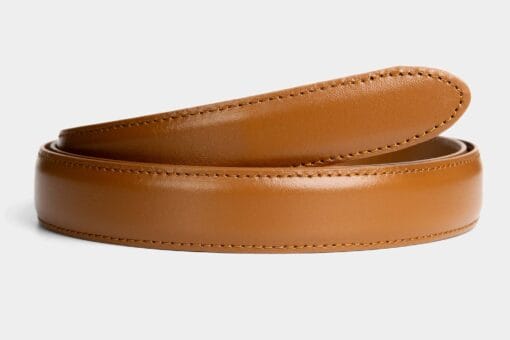 Cognac Læder 2.5 cm