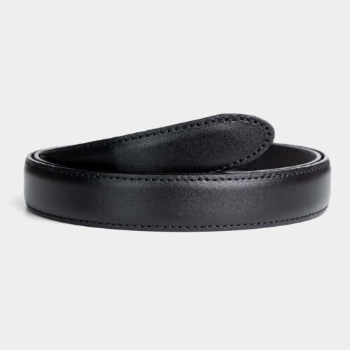 Sort Læder 2.5 cm