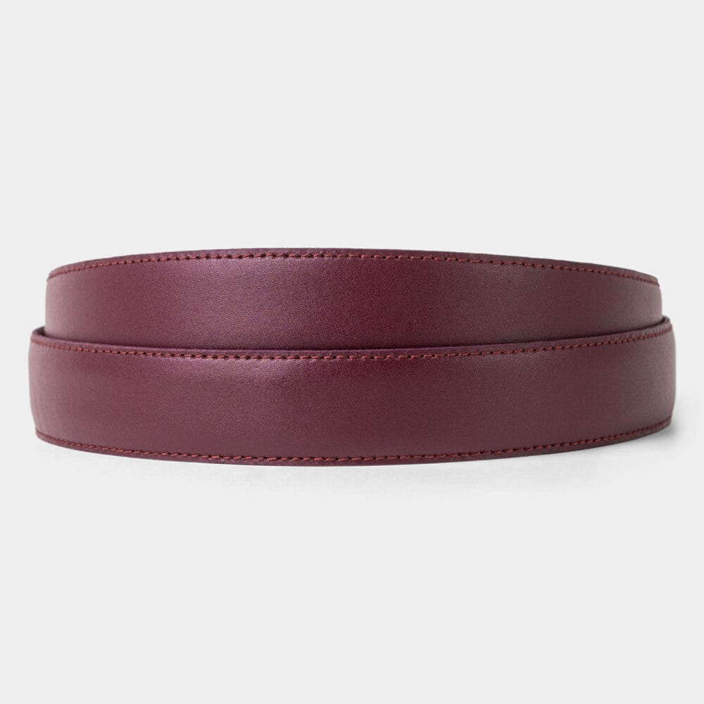 Burgundy Læder