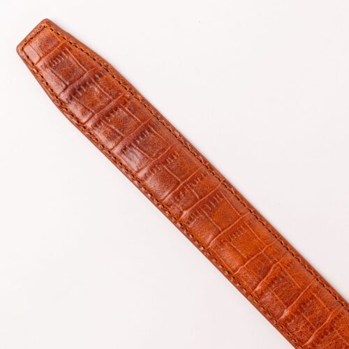 Alternative view of Cognac Gator Læder