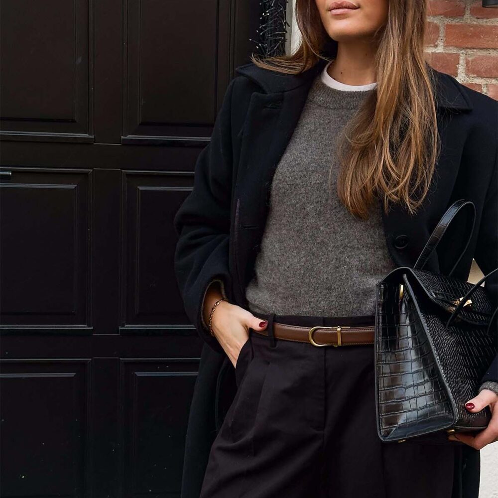 Mocha Læder / Heritage Guld
