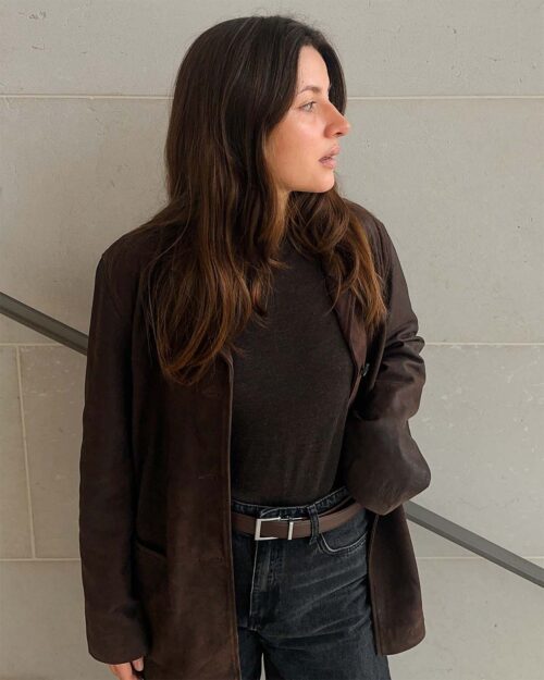 Hazel Læder / Modern Sølv